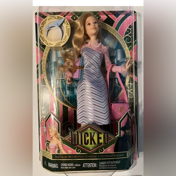 New Mattel Wicked Set Of Four (4) Dolls from Shiz University:elphaba, Glinda& - Picture 3 of 6